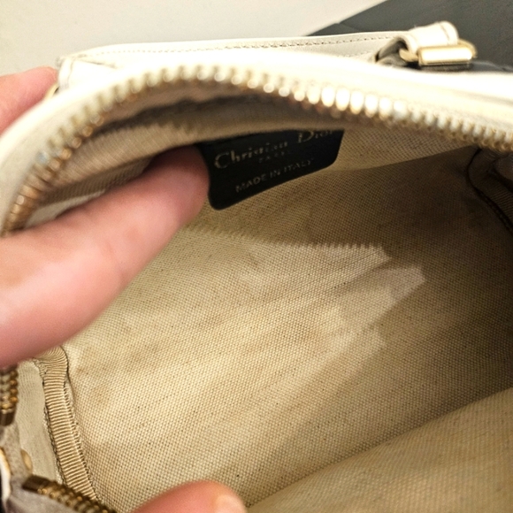 Christian Dior Mini Dior Vibe Bag – White & Navy | Made in Italy - Picture 14 of 16